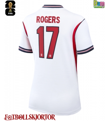 England Morgan Rogers #17 Hemmatröja Dam VM 2026 Kortärmad